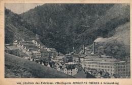 SCHRAMBERG  VUE GENERALE DES FABRIQUES D'HORLOGERIE JUNGHANS FRERES          2 SCANS - Schramberg