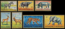 PA1/7** - Animaux / Dieren / Tiere / Animals - BURUNDI - Unused Stamps