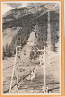 Banff Alberta Canada Old Real Photo Postcard - Banff