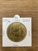 Monnaie De Paris Jeton Touristique -  34 - Saint-Jean-de-Fos - Grotte De Clamouse - 2016 - 2016