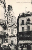 FRANCE - Nantes - L'Eglise Sainte-Croix - Façade - Animé - Carte Postale Ancienne - Nantes