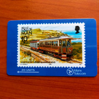 Isle Of Man - Stamp - Manx Electric Railway - Isola Di Man