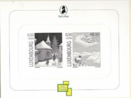 Speciaal Kerstvelletje Uit Jaarmap 2003 - Cartes Commémoratives