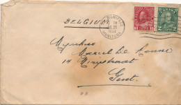 COVER  1934  TO GENT  BELGIUM - Lettres & Documents