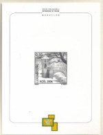 Speciaal Kerstvelletje Uit Jaarmap 2006 - Cartes Commémoratives