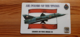 Prepaid Phonecard United Kingdom, Unitel - Airplane, Air Forces Of The World - Autres & Non Classés