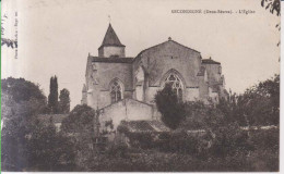 Secondigne L'eglise 1927 - Secondigny