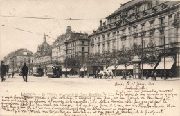 FRANCE - Rouen - Le Théâtre Des Arts Et Le Cours Boieldieu - LL - Animé - Carte Postale Ancienne - Rouen