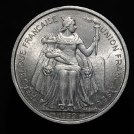 Polynésie Francaise / French Polynesia, 5 Francs, 1952, Aluminum, SUP (AU), KM#4, Lec.24 - French Polynesia