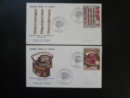 FDC (x2) Exposition Universelle Montreal Cameroun 1967 - 1967 – Montréal (Canada)