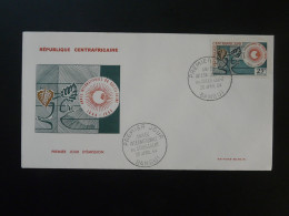 FDC Année Internationale Du Soleil Calme Centrafrique 1964 - Afrique