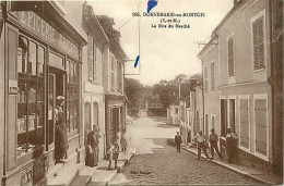 - Seine Et Marne -ref-B848- Donnemarie En Montois - Rue Du Marché - Epicerie Mercerie - - Donnemarie Dontilly