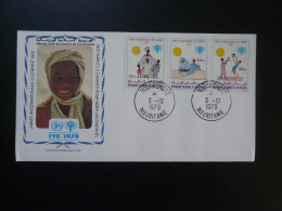 FDC Année Internationale De L'enfant Year Of Child Mauritanie 1979 - Mauritanie (1960-...)