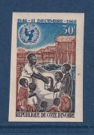 Côte D'Ivoire - YT N° 256 ** - Neuf Sans Charnière - Non Dentelé - ND - 1966 - Côte D'Ivoire (1960-...)