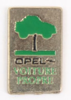 Pin's OPEL - VOITURE PROPRE - Voiture Arbre Ou Arbre Voiture - M448 - Opel