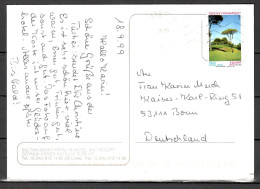 MiNr. 3193, Tourismus, Auf Postkarte Nach Deutschland; B-2066 - Covers & Documents