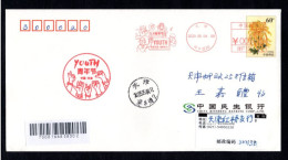 "Youth Day. Youth Without Regrets,Youth With Achievements" Postage Meter,China 2023 Postage Machine Meter,FDC - Covers & Documents