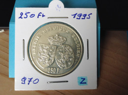 België Albert II  250 Frank 1995 Zilver. (Morin 970) - 250 Francs