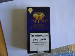 GREECE USED EMPTY CIGARETTES BOXES FILTER   DELPH GREKOTABAK - Schnupftabakdosen (leer)