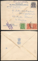 India Railway Minister Cover To Germany 1950s - Brieven En Documenten