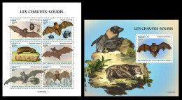 Central Africa  2023 Bats. (106) OFFICIAL ISSUE - Bats