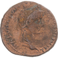 Monnaie, Auguste, As, 9-14, Lugdunum, TB+, Bronze, RIC:233 - The Julio-Claudians (27 BC Tot 69 AD)