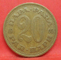 20 Para 1965 - TB - Pièce De Monnaie Yougoslavie - Article N°5175 - Yougoslavie