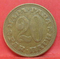 20 Para 1974 - TB - Pièce De Monnaie Yougoslavie - Article N°5177 - Yougoslavie