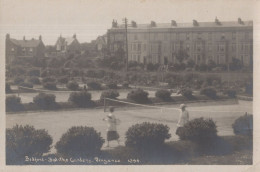 Bedford Bolithe Gardens Penzance Tennis Courts Old Postcard - Otros & Sin Clasificación