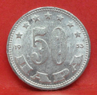 50 Para 1953 - TB - Pièce De Monnaie Yougoslavie - Article N°5185 - Yougoslavie