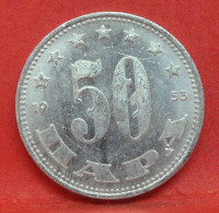 50 Para 1953 - TTB - Pièce De Monnaie Yougoslavie - Article N°5186 - Yougoslavie