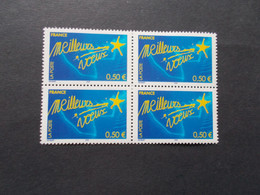 FRANCE - Timbres   N° 3728  En Blocs De 4   Année 2004    Neuf XX   Sans Charnieres Voir Photo - Altri & Non Classificati