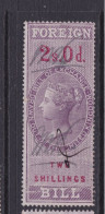 GB  QV  Fiscals / Revenues Foreign Bill 2/- Lilac And Red Gu Perf 14;  Barefoot 57. - Fiscale Zegels