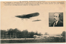 Grande Semaine D'AVIATION - DE LESSEPS Sur Monoplan Blériot N° 11 - Meetings