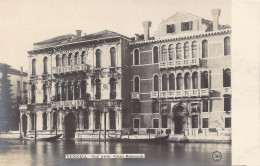 ITALIE - Venezia - Canal Grande - Palazzo Montecuccoli - Carte Postale Ancienne - Venezia