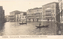 ITALIE - Venezia - Canal Grande - Palazzo Foseari - Giustinian - Rezzonico - Carte Postale Ancienne - Venezia (Venedig)