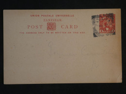 BV17 ZANZIBAR   BELLE  CARTE  RR 1900 NON VOYAGEE++ - 1902-11 King Edward VII