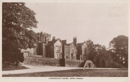 Longshaw House West Front Sheffield Yorkshire RPC Postcard - Sheffield