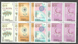 Turkey; 2005 50th Anniv. Of Europa CEPT Stamps (Complete Set, Block Of 4) MNH** - Nuevos