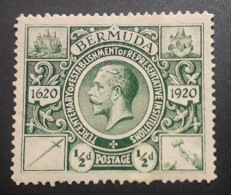 1921, George V, 1/2d, Yv 65 MNH - Bermuda