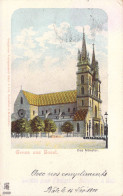 SUISSE - Gruss Aus Basel - Das Munster - Carte Postale Ancienne - Bâle