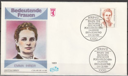 Berlin FDC 1989 Nr.833 Emma Ihrer Frauen Der Deutschen Geschichte( D 1599 )günstiger Versand - 1981-1990