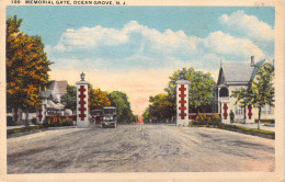 ETATS-UNIS - New Jersey - Ocean Grove - Memorial Gate - Carte Postale Ancienne - Andere & Zonder Classificatie
