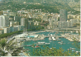 Principaute De Monaco, Montecarlo, Le Port Et La Piscine Olympique, Il Porto E La Piscina Olimpica, The Harbour - Haven