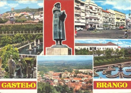Castelo Branco - Vistas / Jardim / Estátua João Rodrigues - Castelo Branco