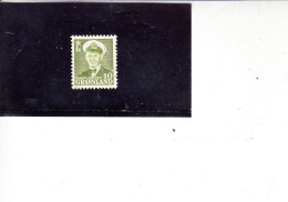 GROENLANDIA  1950- Unificato 21° - Re Federico IX - Used Stamps