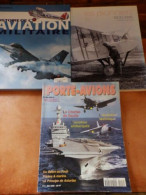 PORTE AVIONS HS DE MARINES 2000 N°3 HISTOIRE DE L'AVIATION MILITAIRE EDT 2001 192 PAGES LES PIONNIERS 1900-1945 EDT 2010 - Other & Unclassified