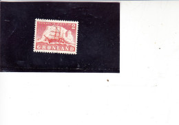 GROENLANDIA  1950 - Unificato 26° - Velieri - Used Stamps