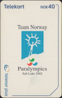 Norway - N236 Paralympics Salt Lake 2002 - 22030 001D0 - Norway