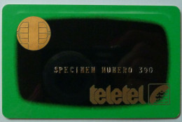 FRANCE - Bull Chip - Teletel - Smart Card Specimen 390 - Green - R - Andere & Zonder Classificatie